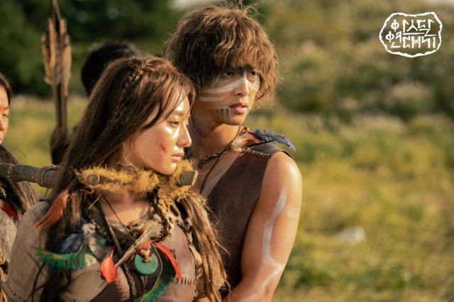 Photos] New Stills and Behind the Scenes Images Added for the Upcoming  Korean Drama 'Arthdal Chronicles'