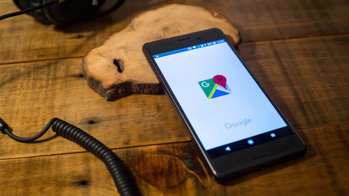 Google Maps app on Android phone