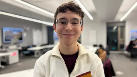 University of Leicester student Andrew Alvedro